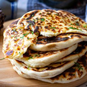 Cheese Garlic Naan