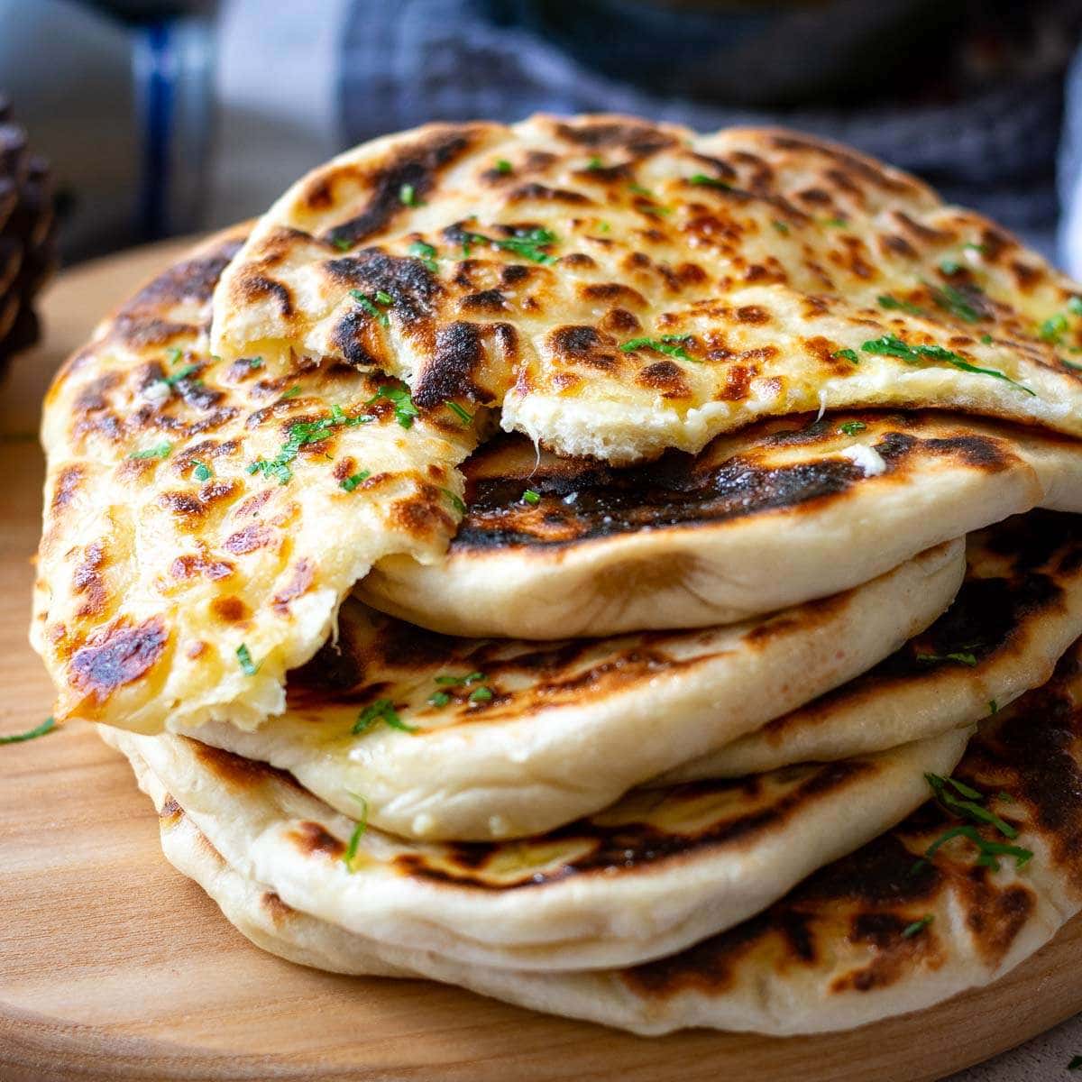 Cheese Garlic Naan