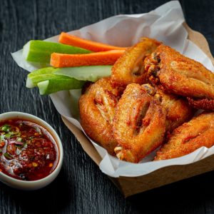Spicy Chicken Wings (3Pcs)