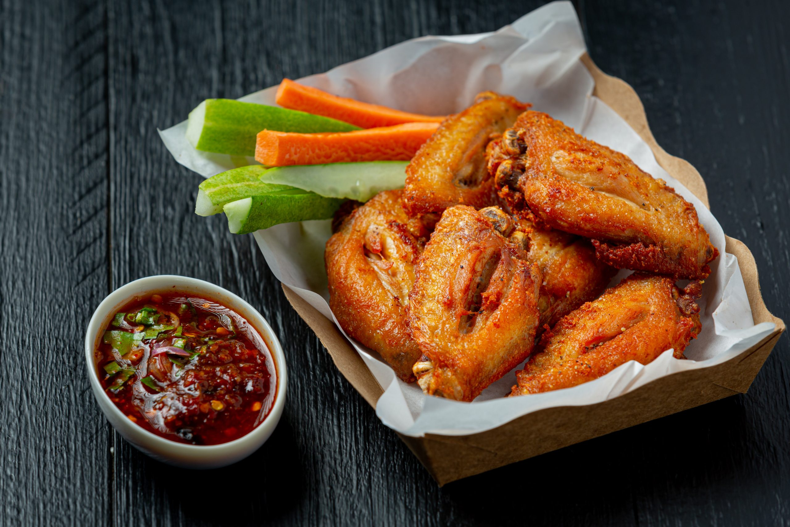 Spicy Chicken Wings (3Pcs)