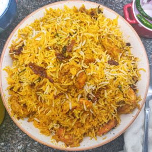 Jhinga Biryani