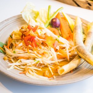 Mango Papaya Salad